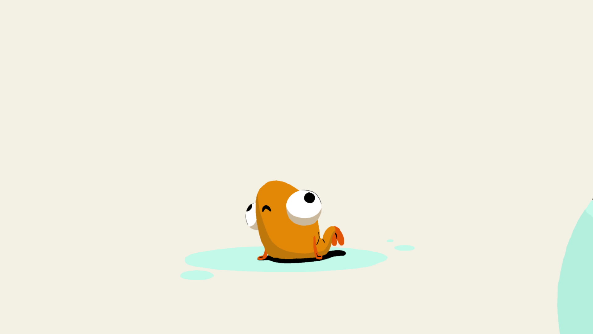 Change, fish character still