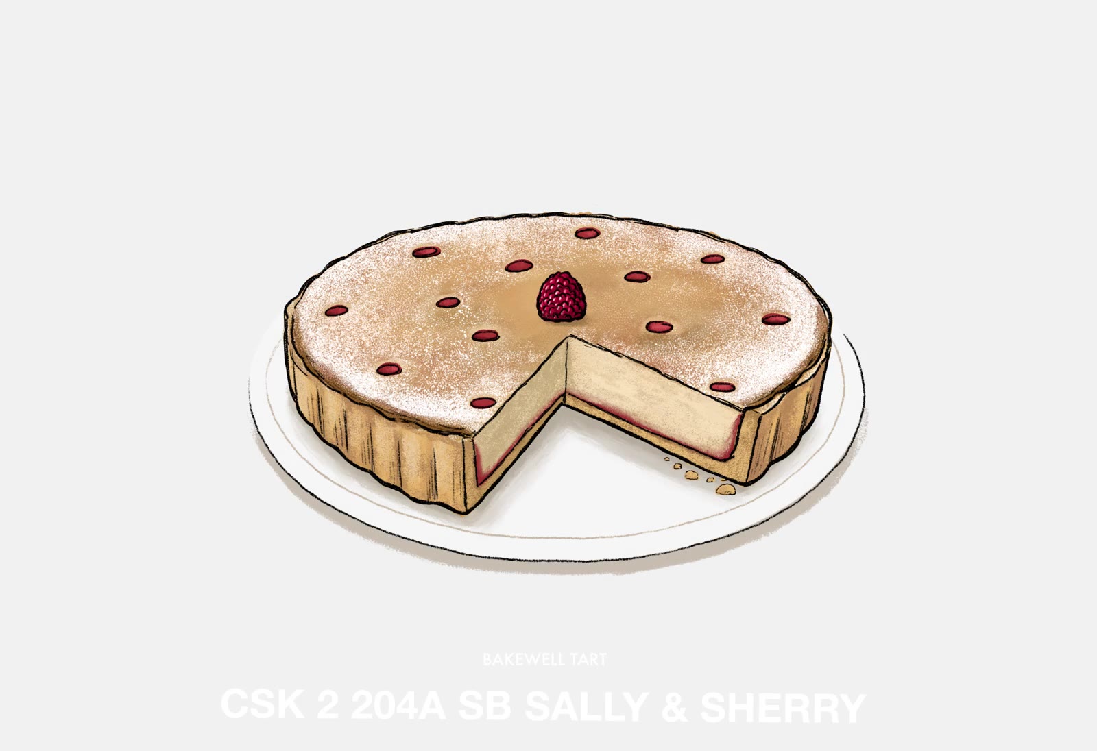 Bakewell Tart Reveal (Sally & Sherry): still