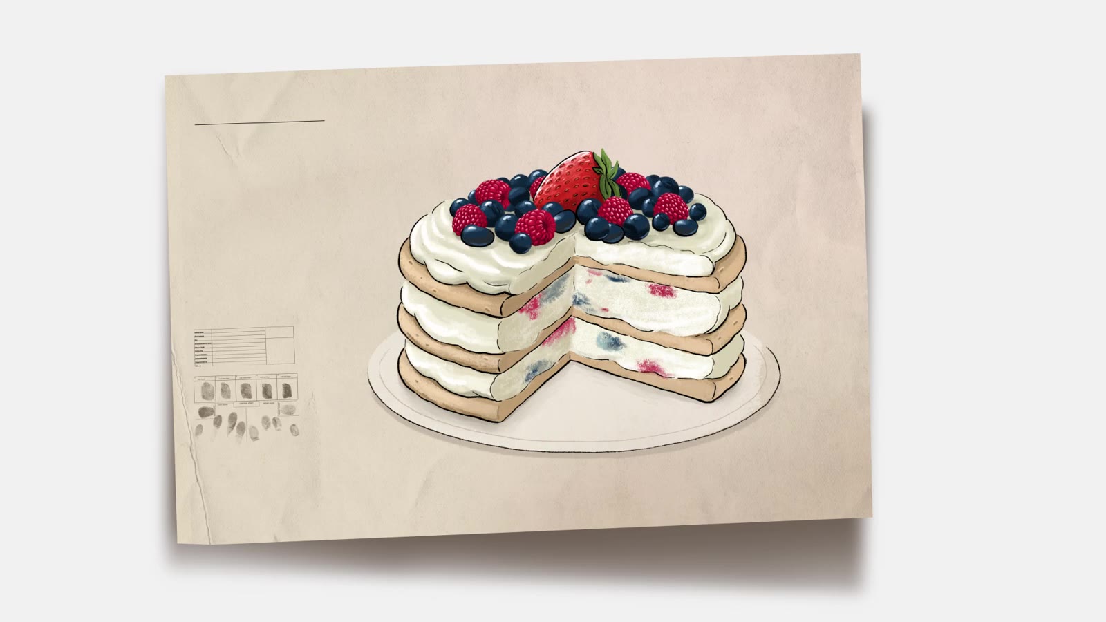 Berry Layer Cake Reveal: still