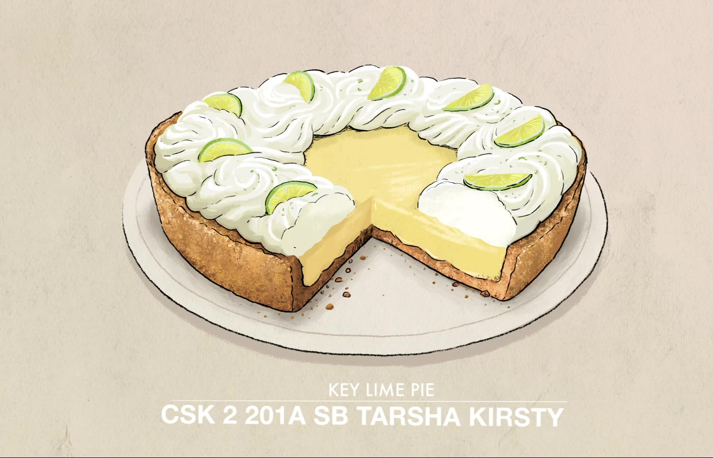 Key Lime Pie Reveal (Tarsha & Kristy): still