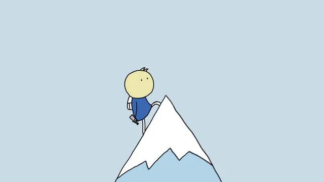 Still from Cumi's animated brand film for Gazprom Marketing and Trading, based on Paul Dixon's illustrations