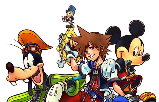 Kingdom Hearts Re:Coded, official character artwork from the game