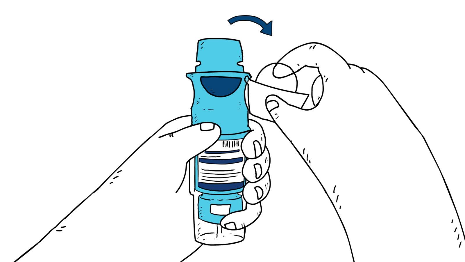 Preparing Your Respimat Inhaler for First Use: still